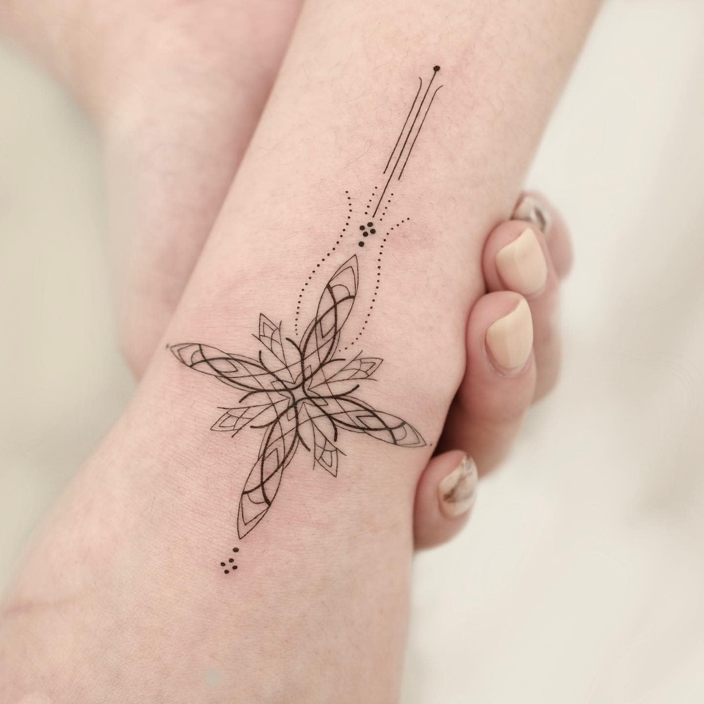 Artesano Tatuaje de muñeca mágico