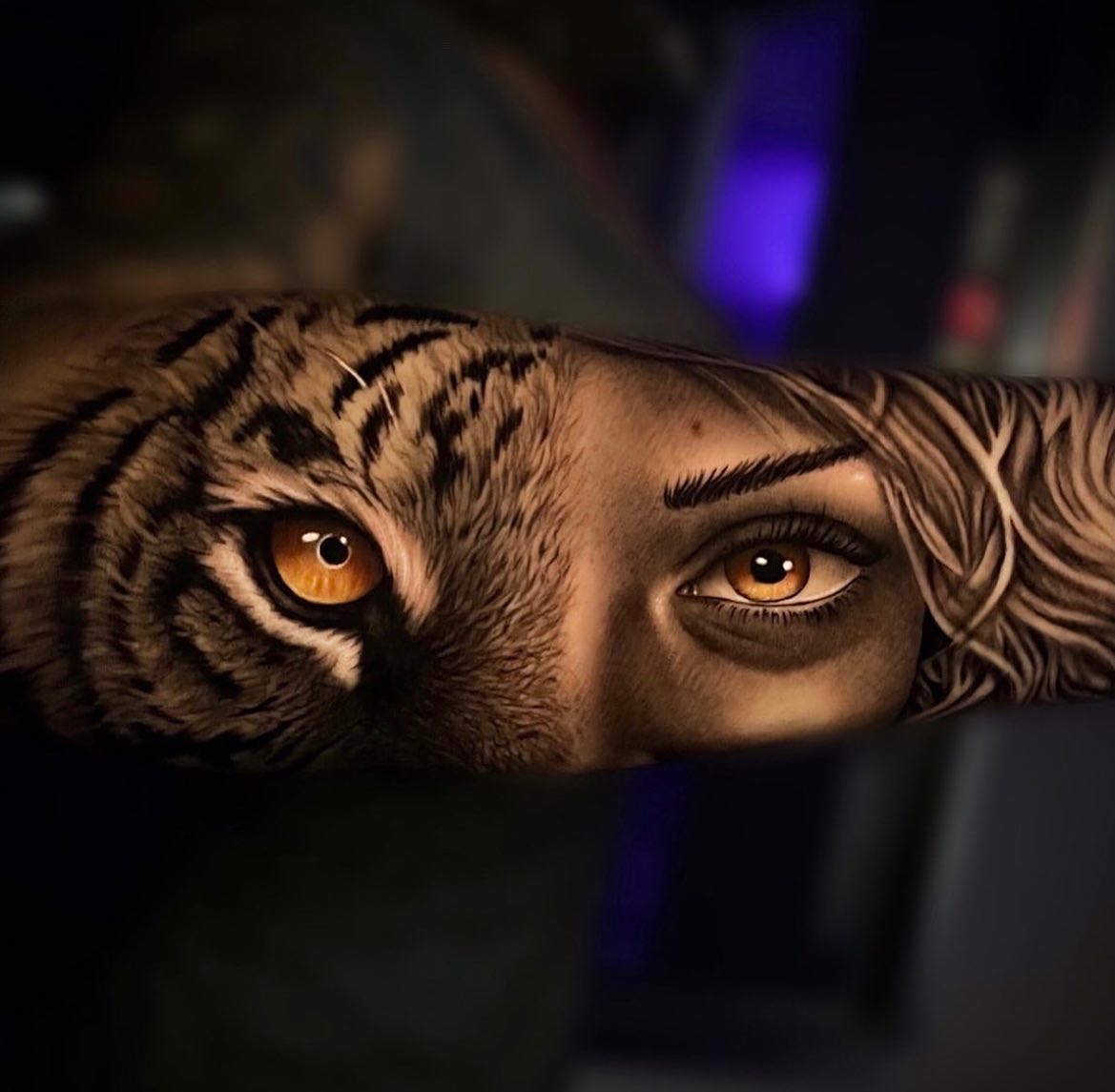 Artsy Único Tatuaje en el Brazo