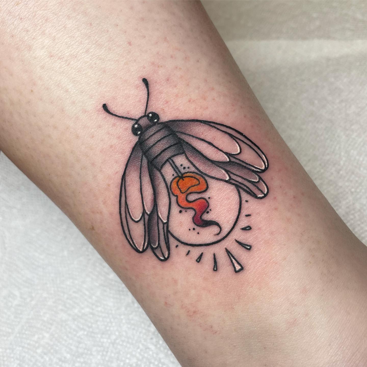 Bicho Tatuaje de Tobillo