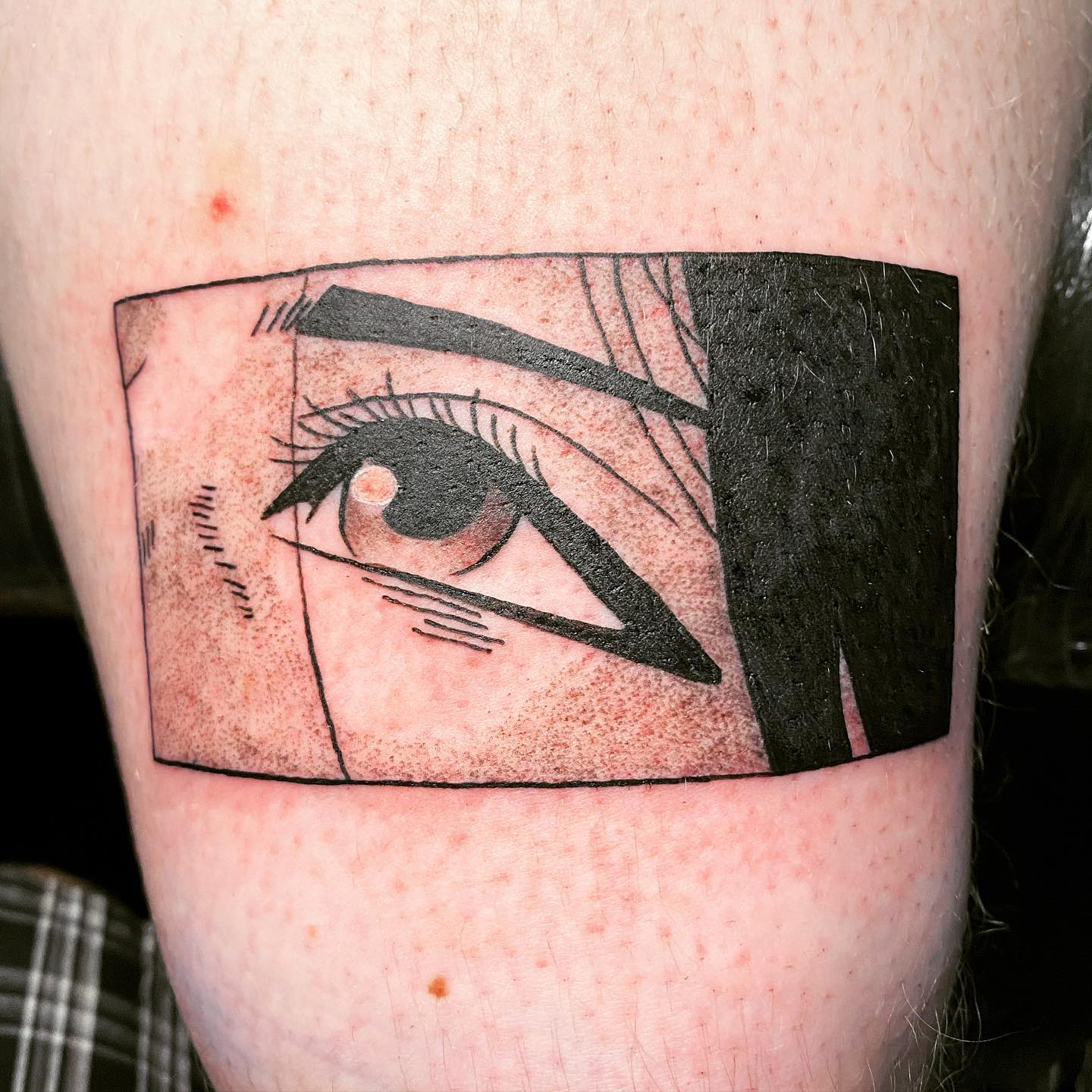 Idea de tatuaje de ojo de anime