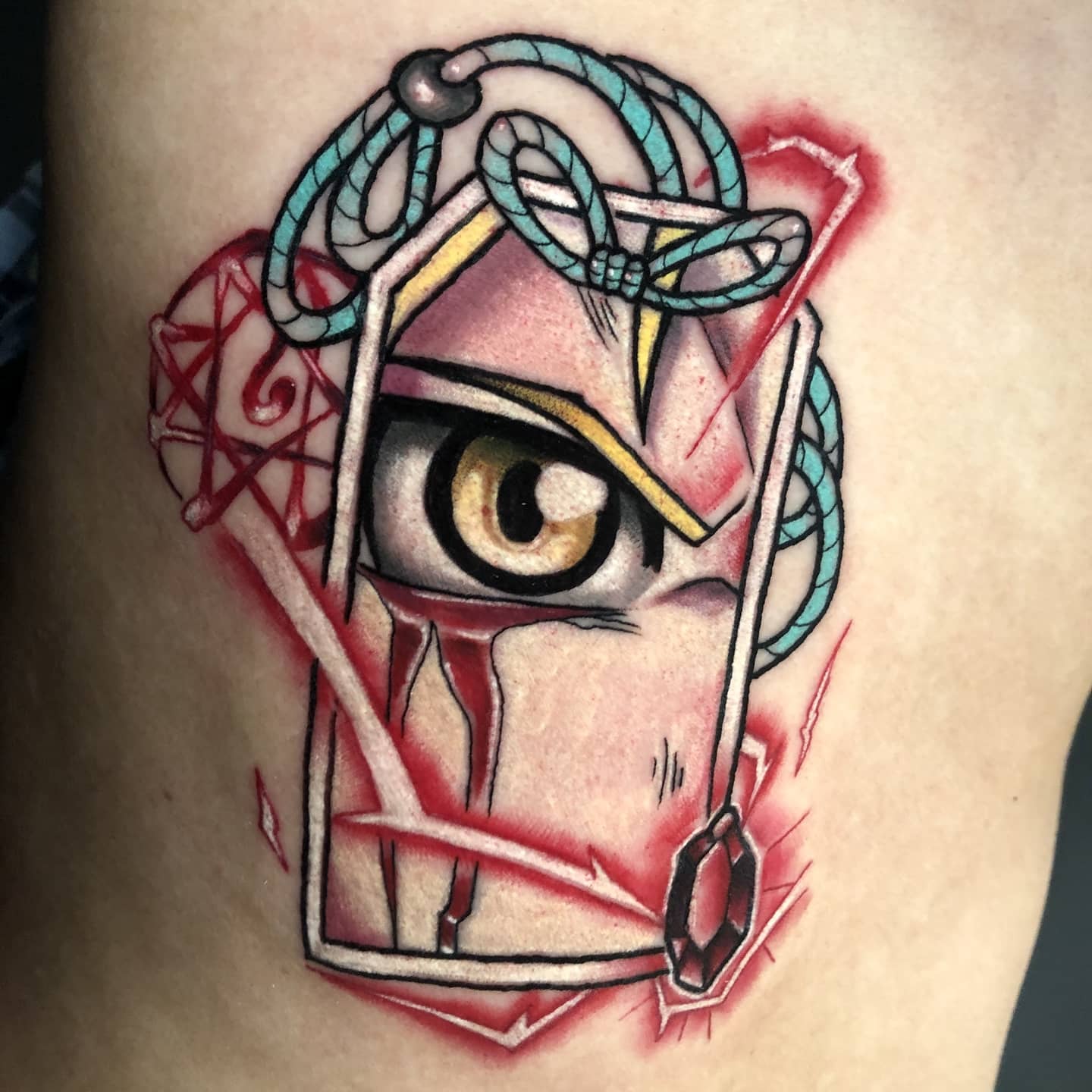 Jujutsu Kaisen Sukuna Anime Tatuaje