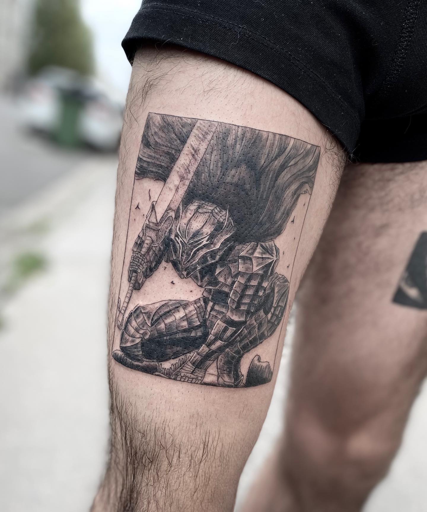 Tatuaje detallado de Berserk