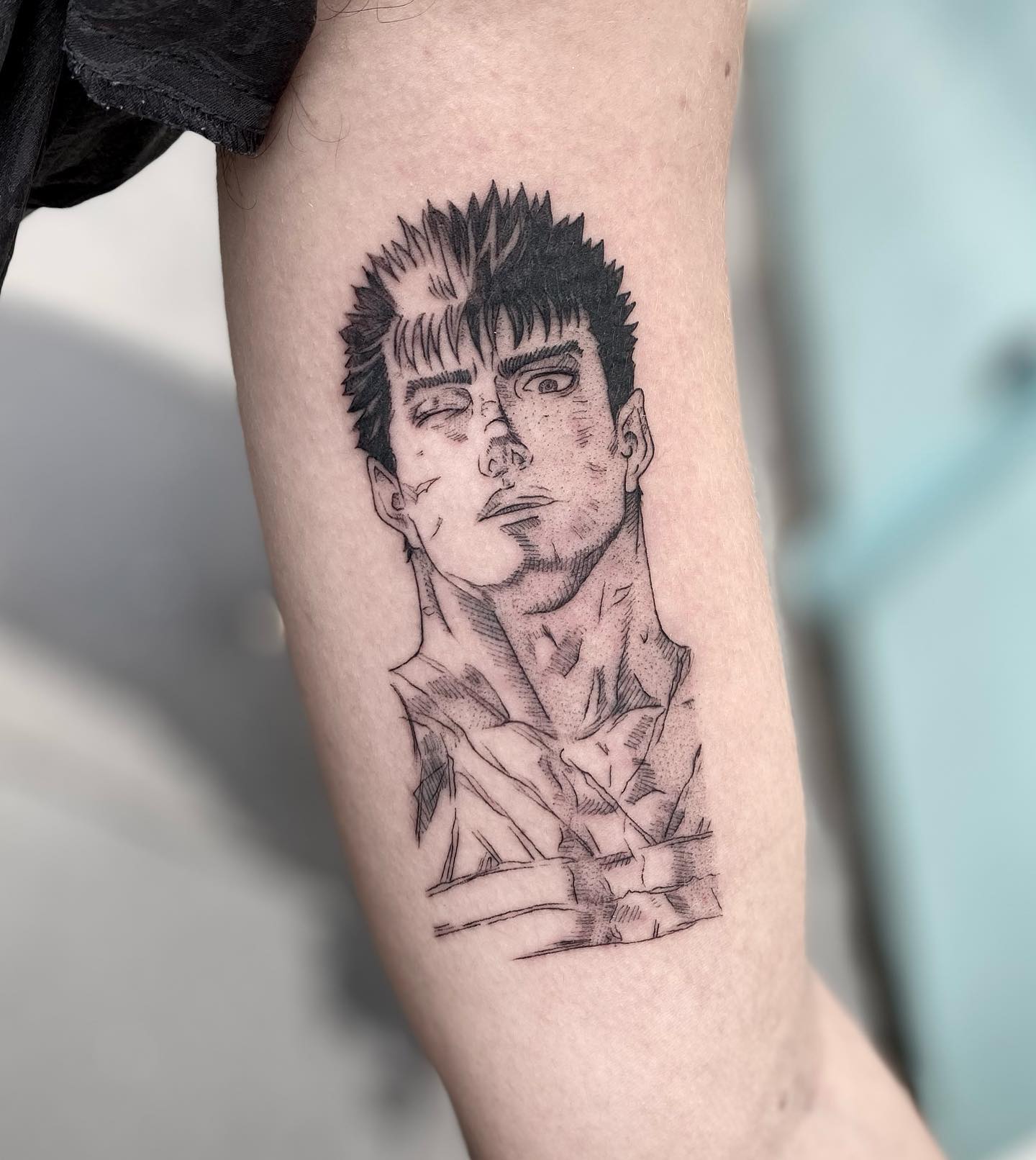Tatuaje impresionante de Berserk