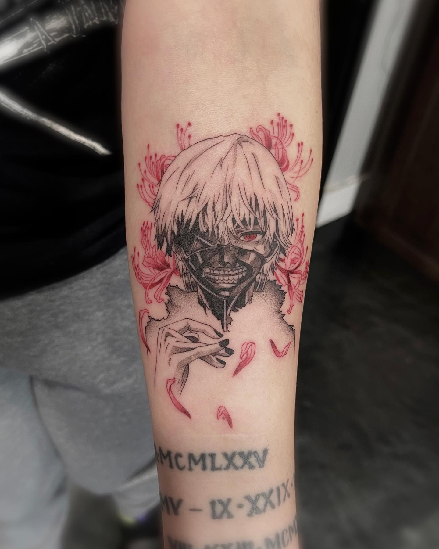 Tokyo Ghoul Kaneki Anime Tatuaje