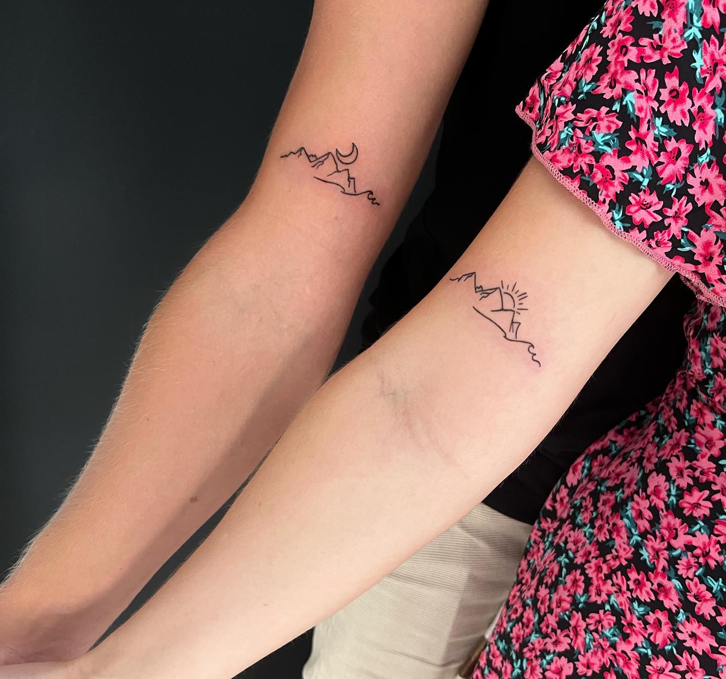Naturaleza Pareja Tatuaje