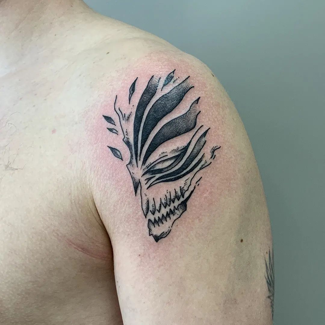 Anime Bleach Cool Tatuaje de Toshiro Hitsugaya