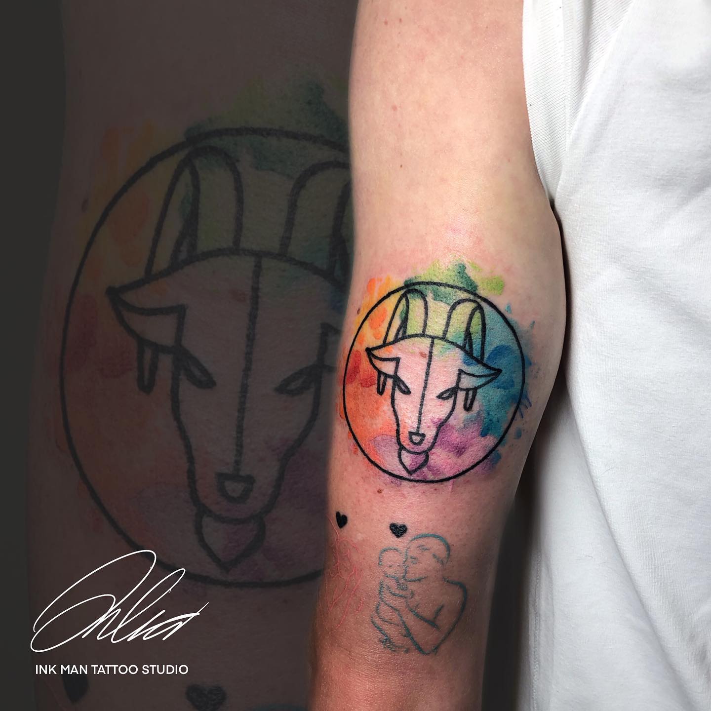 Brillante Fresco Aries Tatuaje