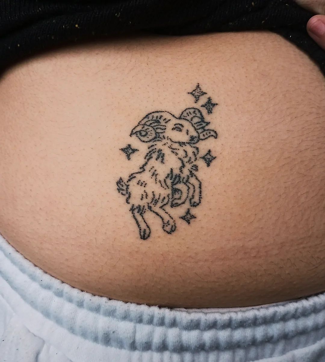 Dibujos animados Imagen Aries Tatuaje