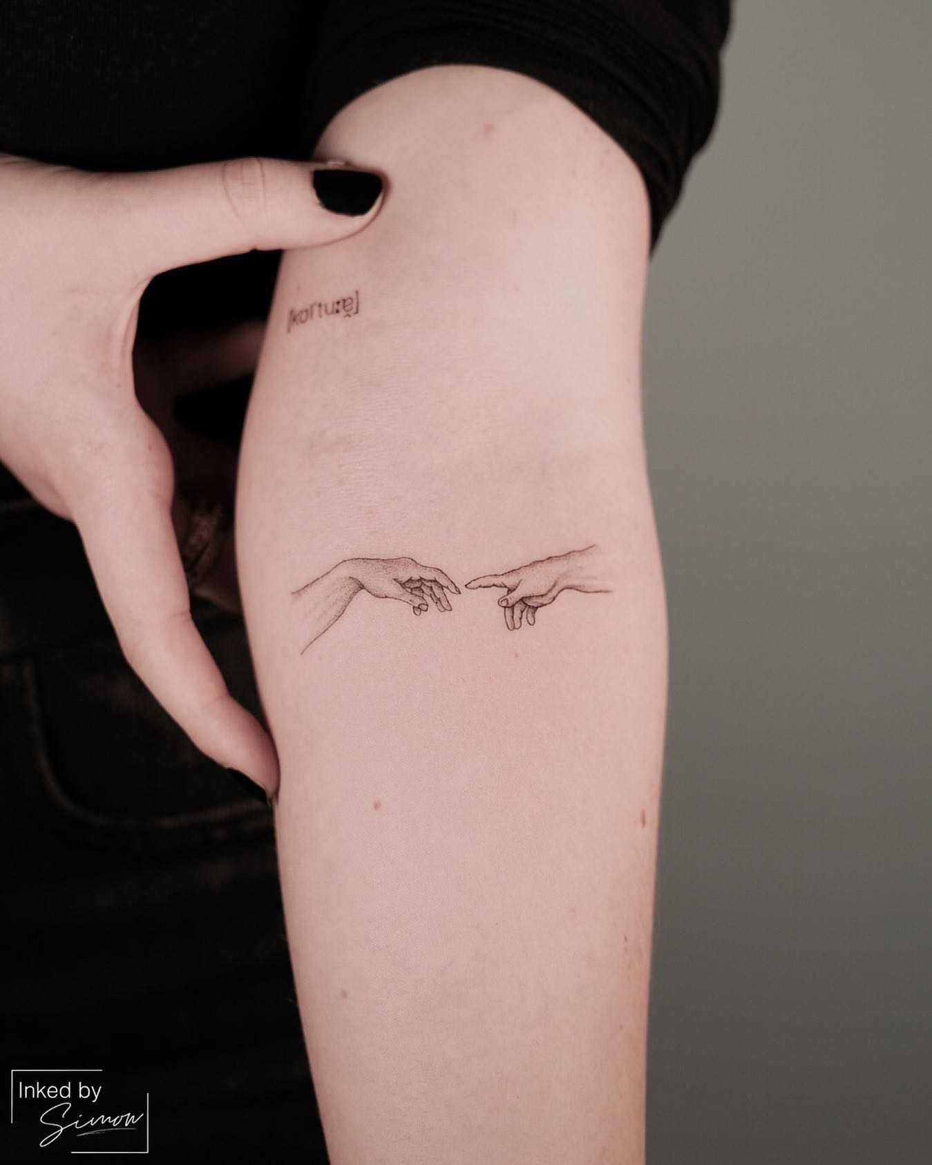 Tatuaje de Concha Pequeña