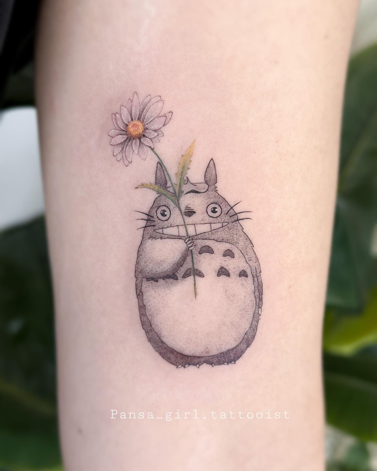 Tatuaje de Margarita Inspirado en Dibujos Animados