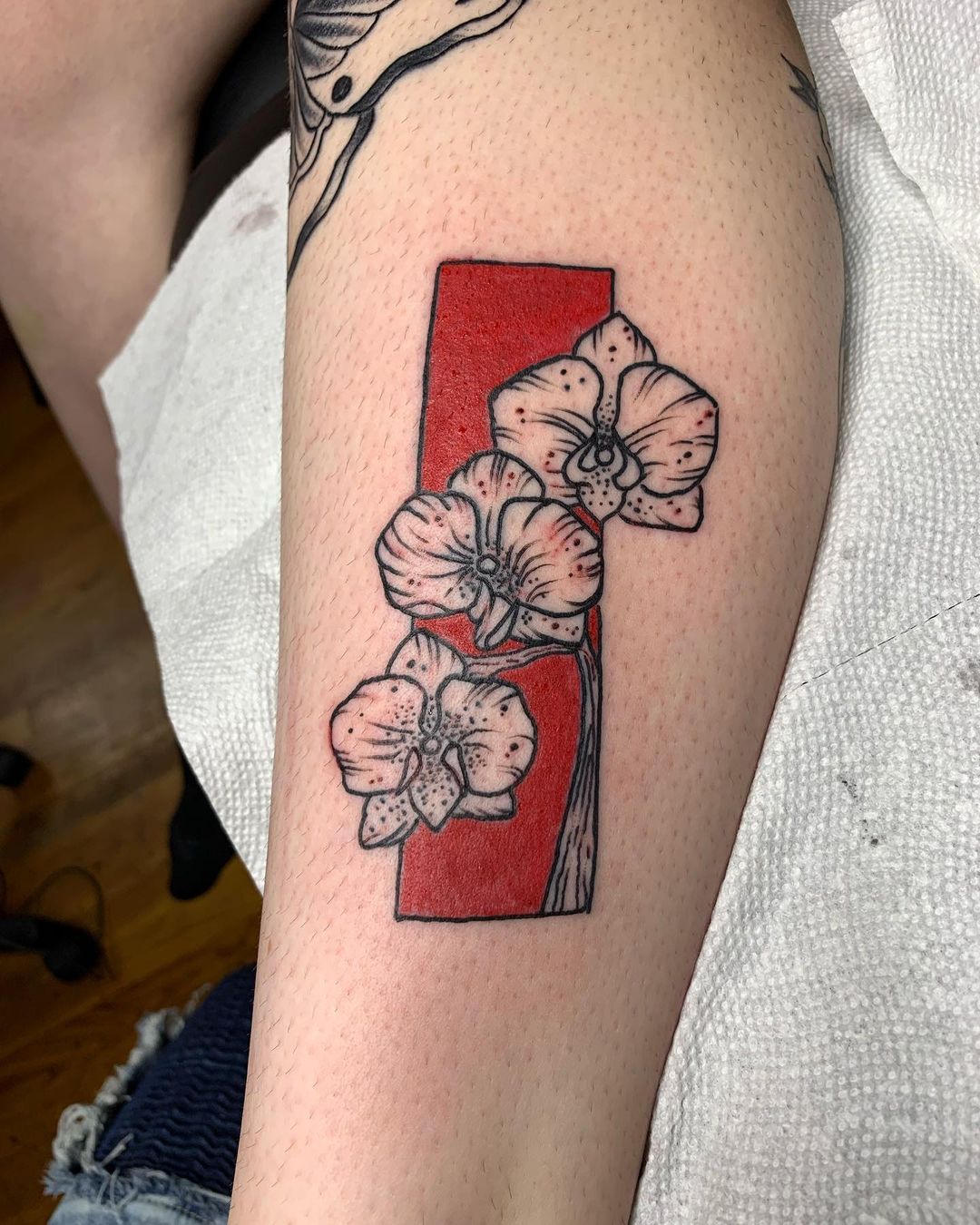 Tatuaje de OrquÃdea para Hombres y Mujeres