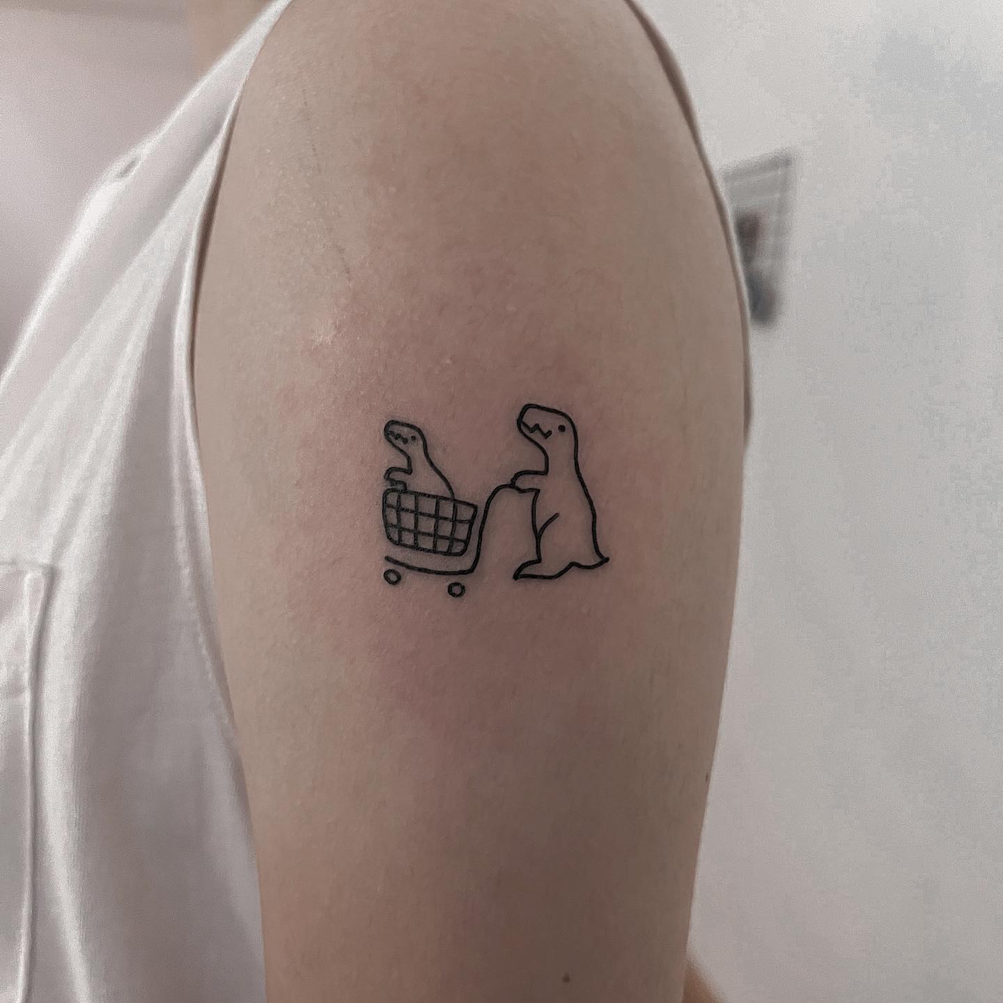 Tatuaje de pequeño calamar