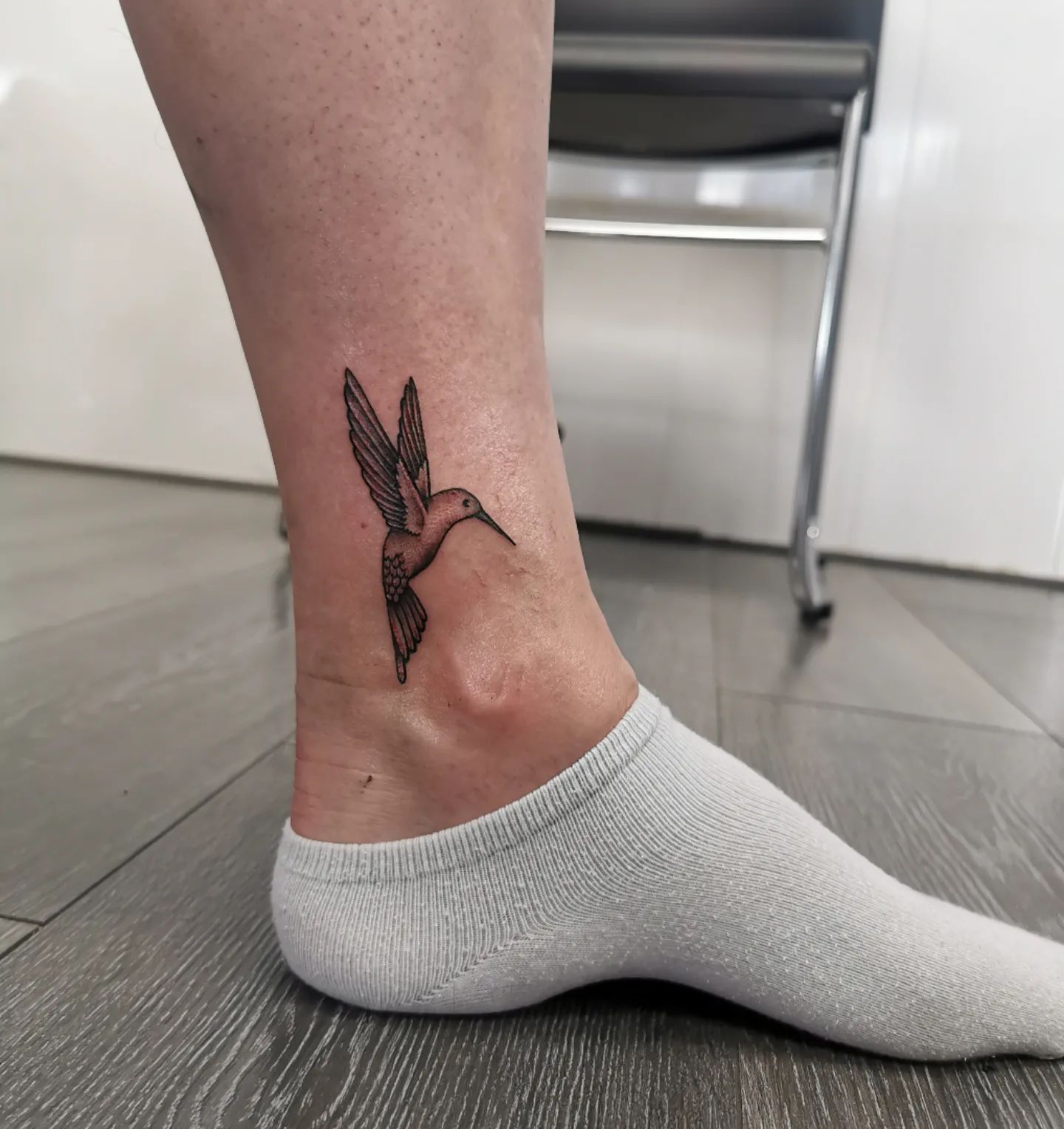 Tatuaje de sonrisa linda