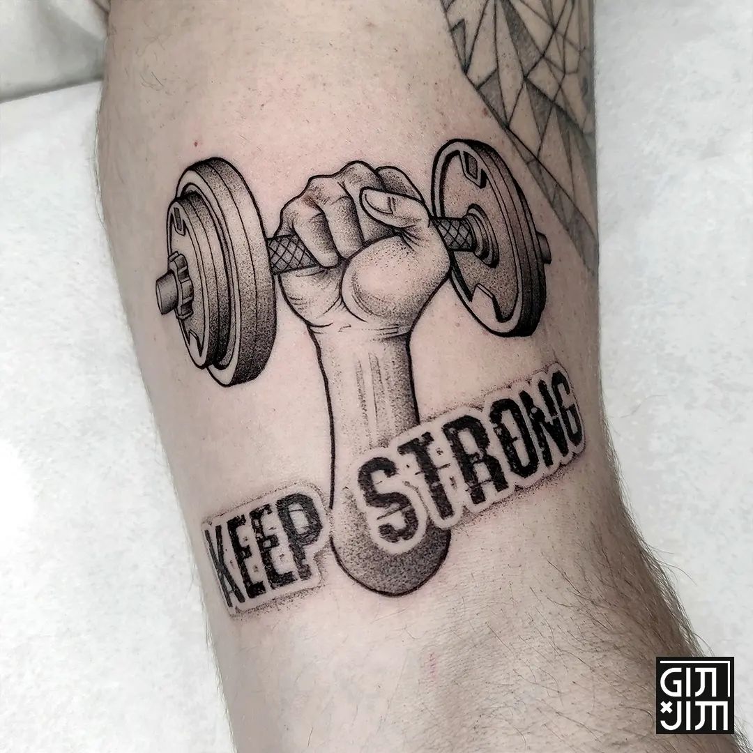 Tatuaje Inspirado en el Gimnasio