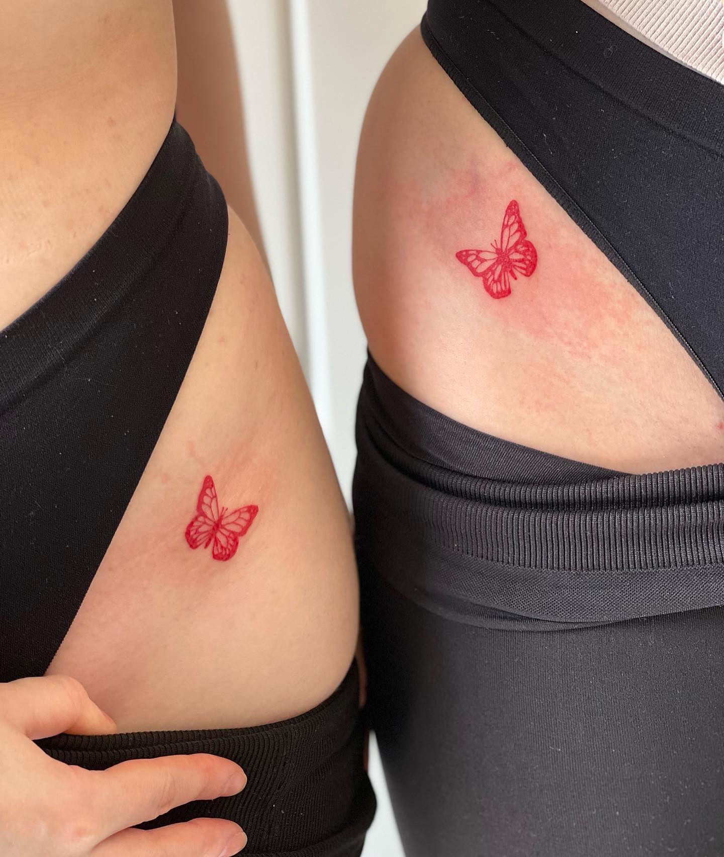 Tatuajes de cadera a juego