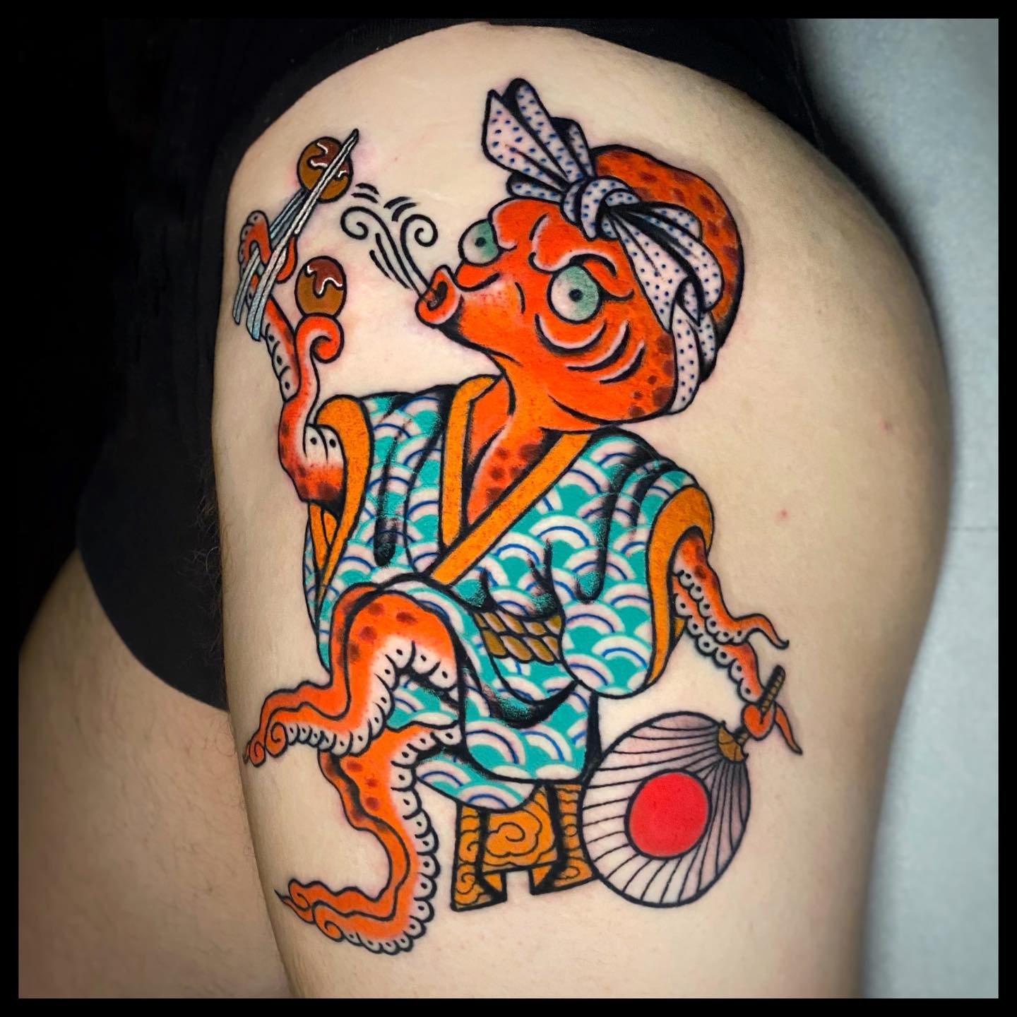Diseño de Pulpo Japonés
