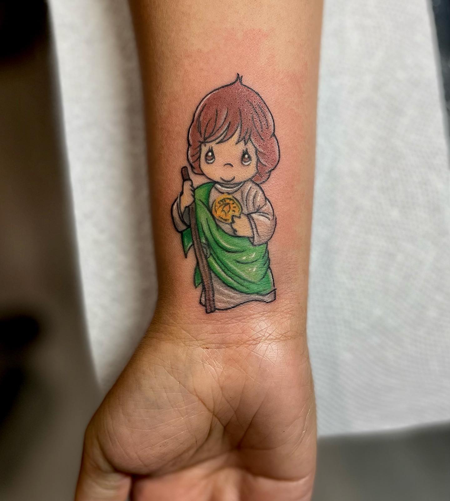 Lindo Tatuaje de San Judas.