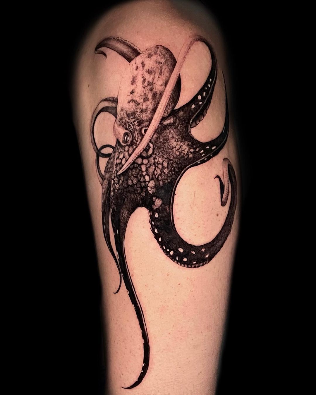 Tatuaje Artístico de Pulpo