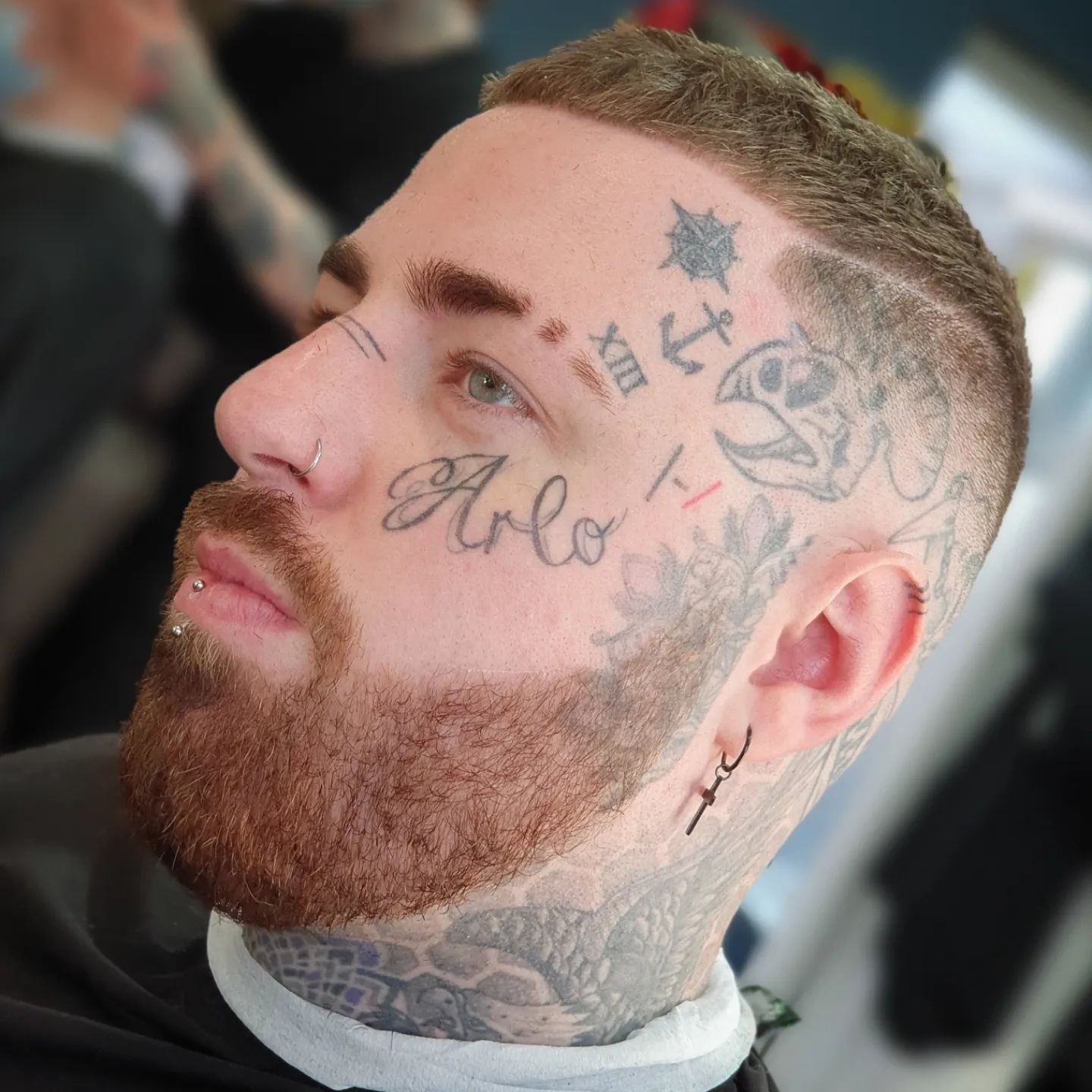 Tatuajes de rostro para hombres