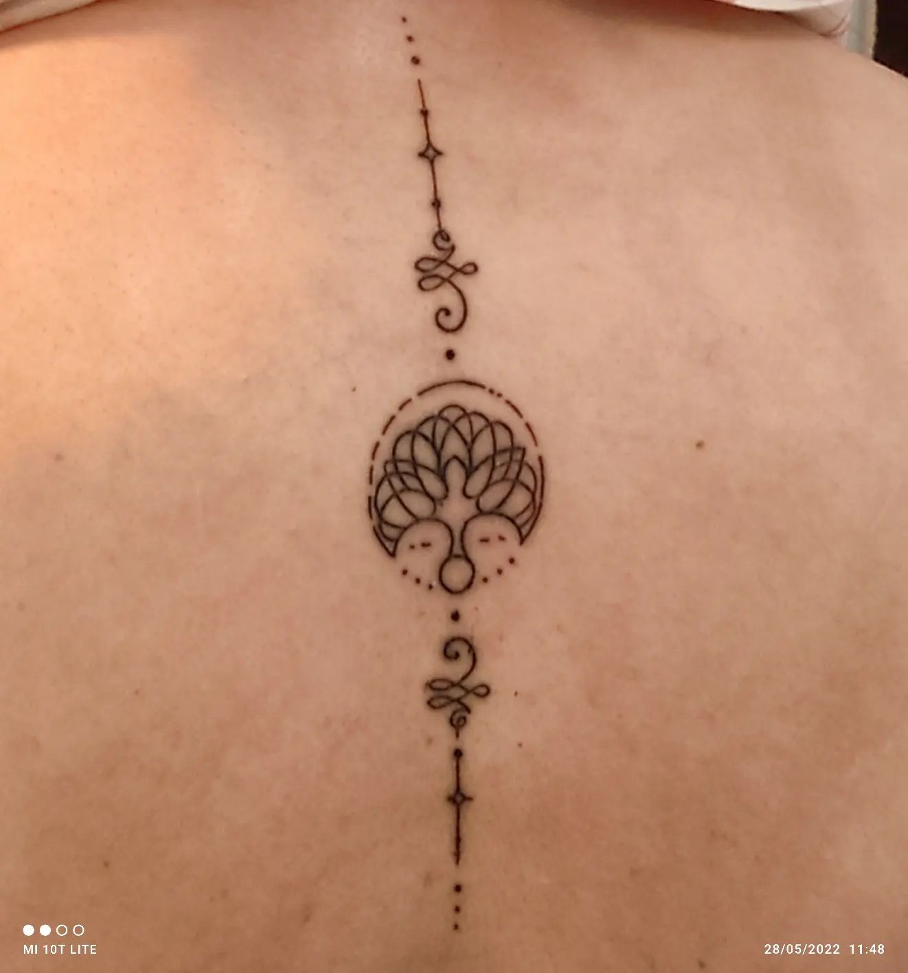 Árbol de la Vida Tatuaje de Unalome