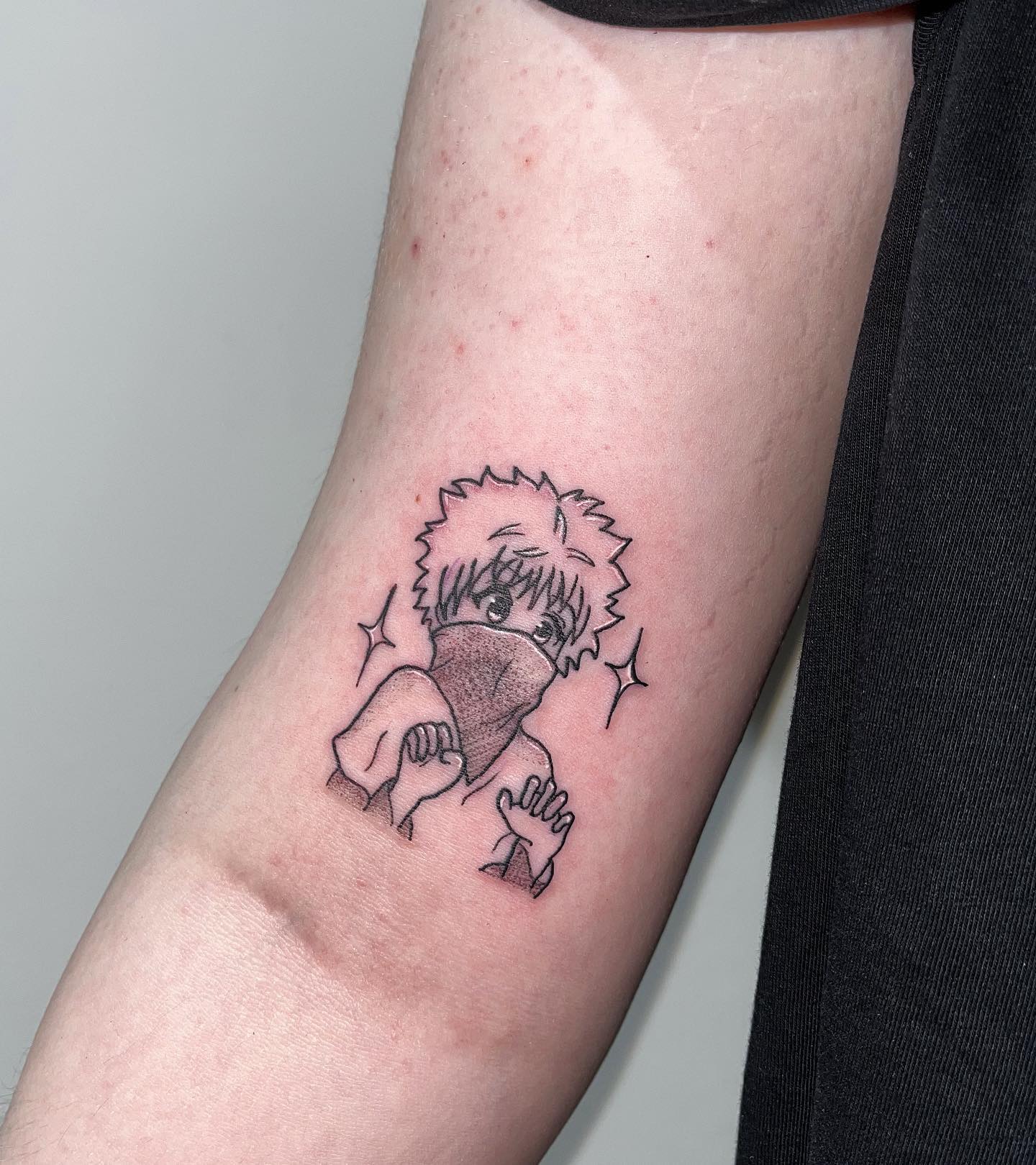 Killua Joven Pequeño Tatuaje