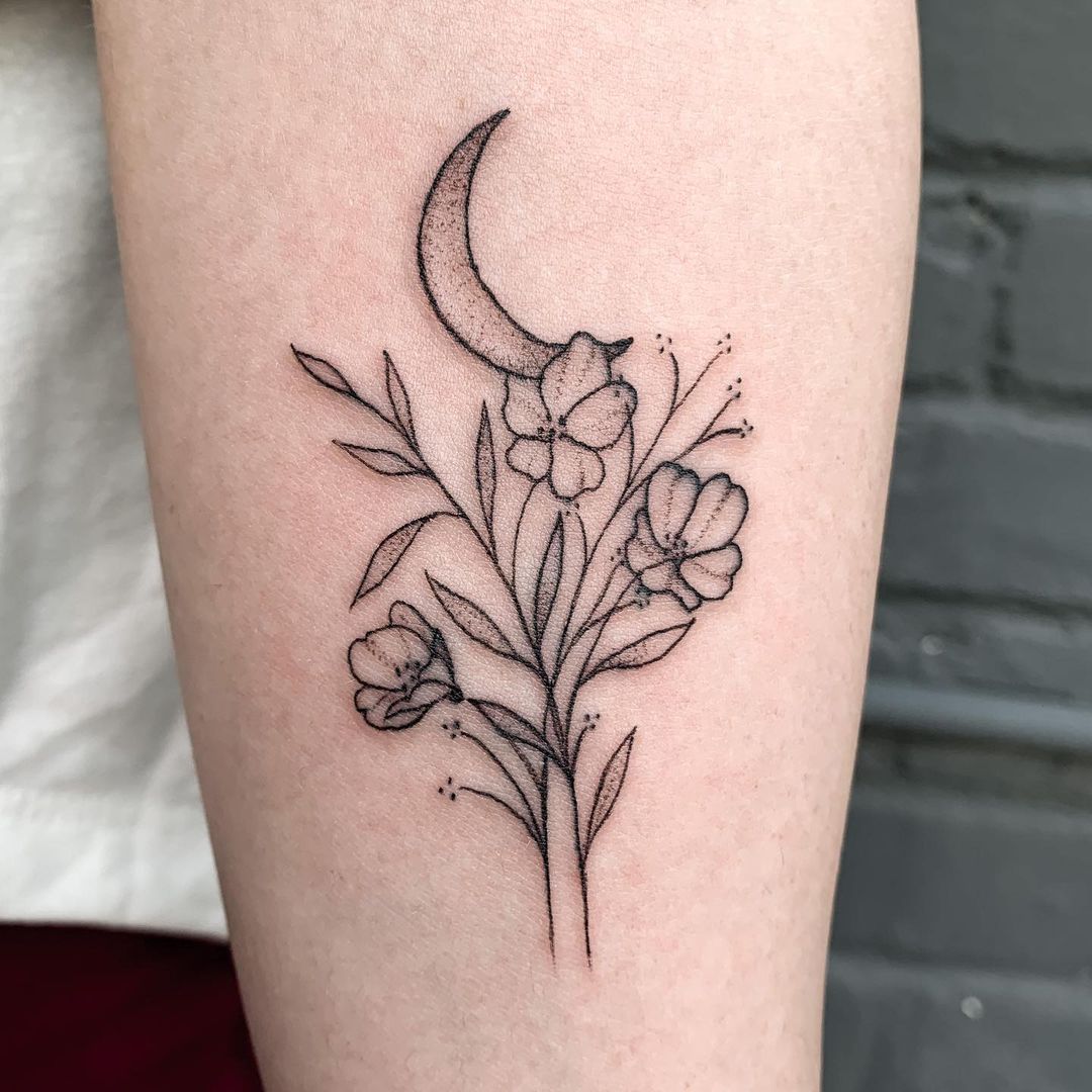 Acento Luna Tatuaje