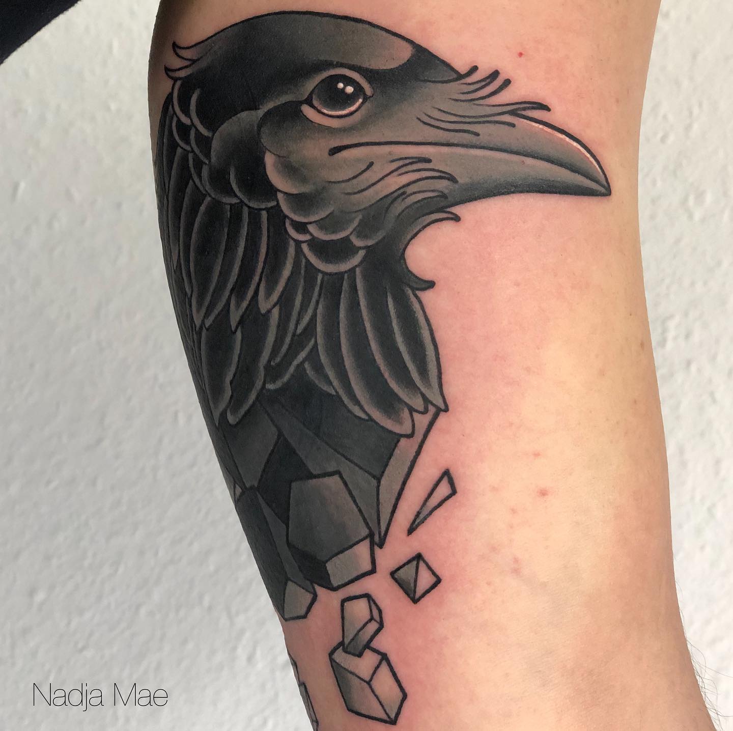 Cubrir Tatuaje Cuervo Idea