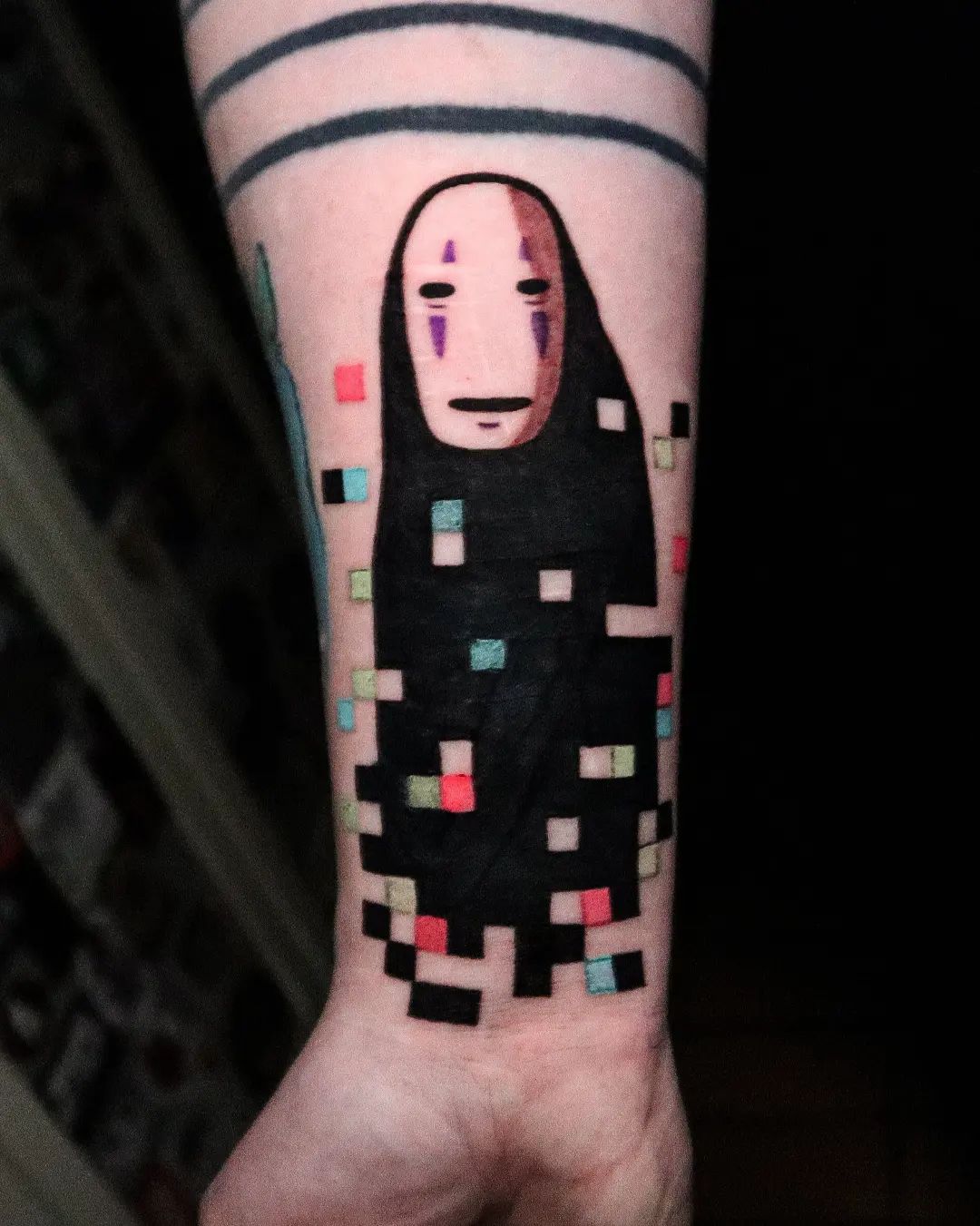Cubrir Tatuaje Estampado de Dibujos Animados