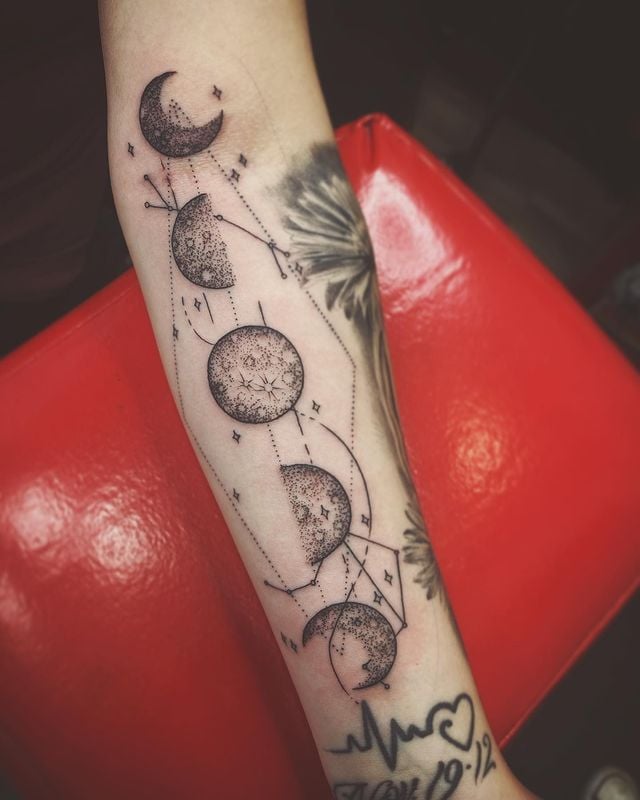 Luna y Estrellas.
