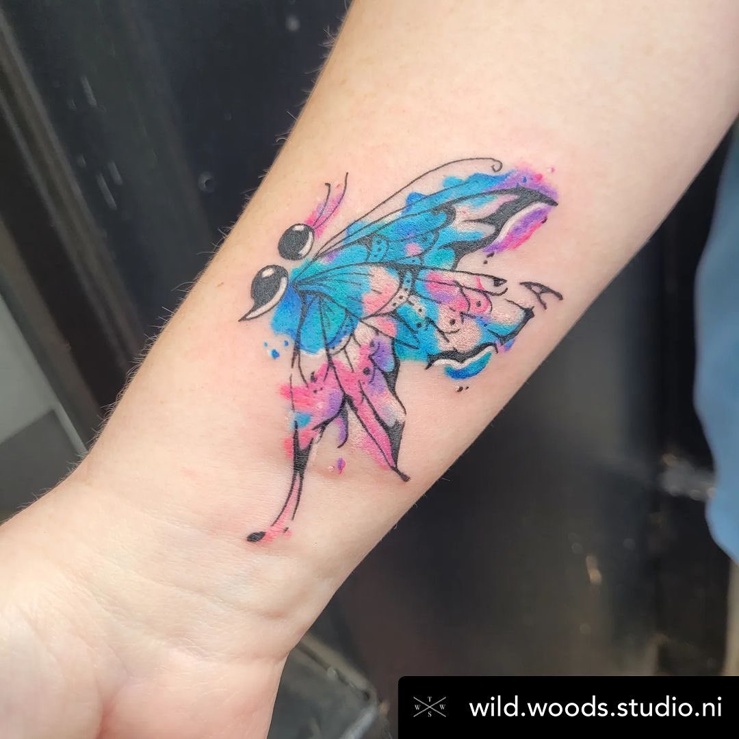 Mariposa Punto y coma Salpicadura Diseño