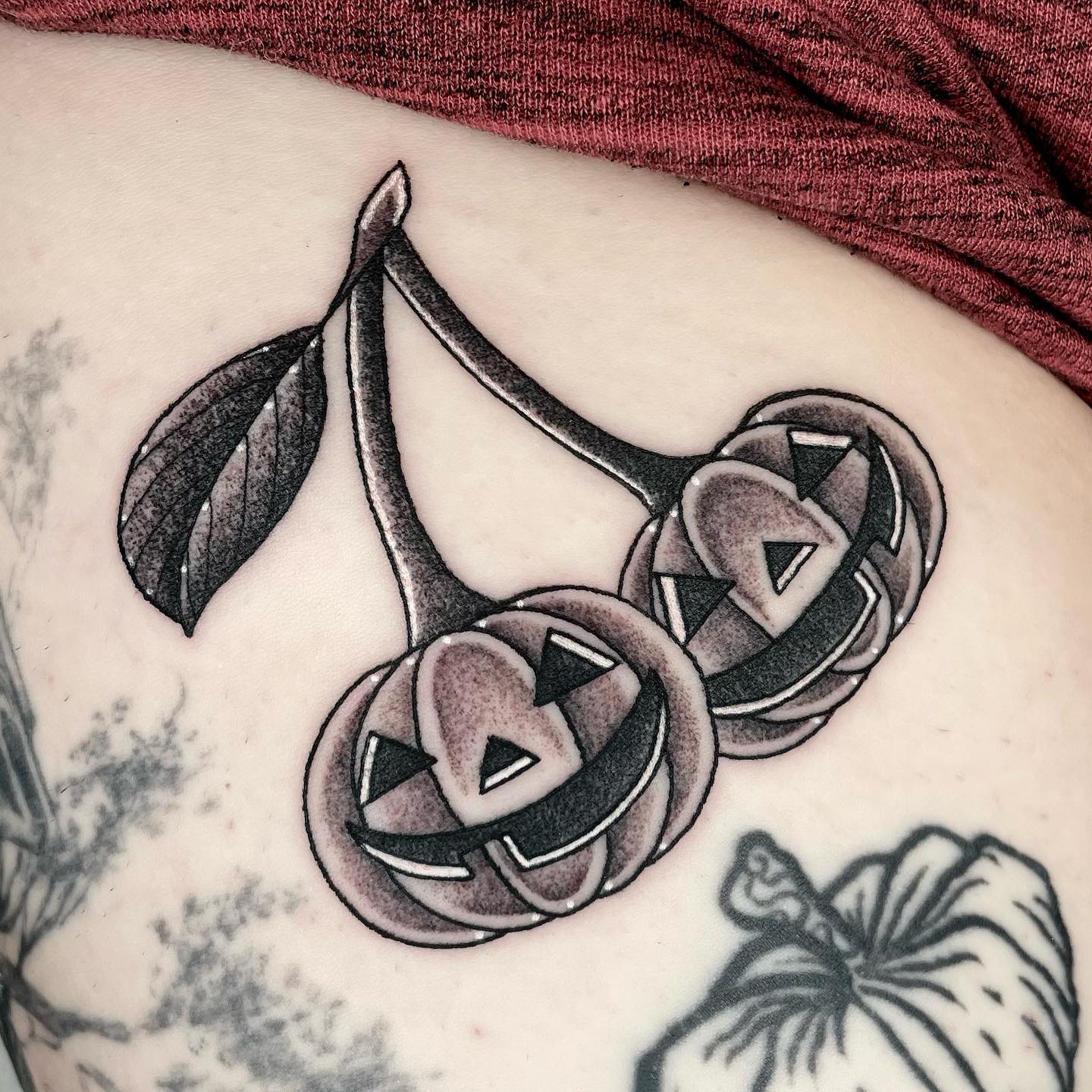 Calabaza Tatuaje de Bruja