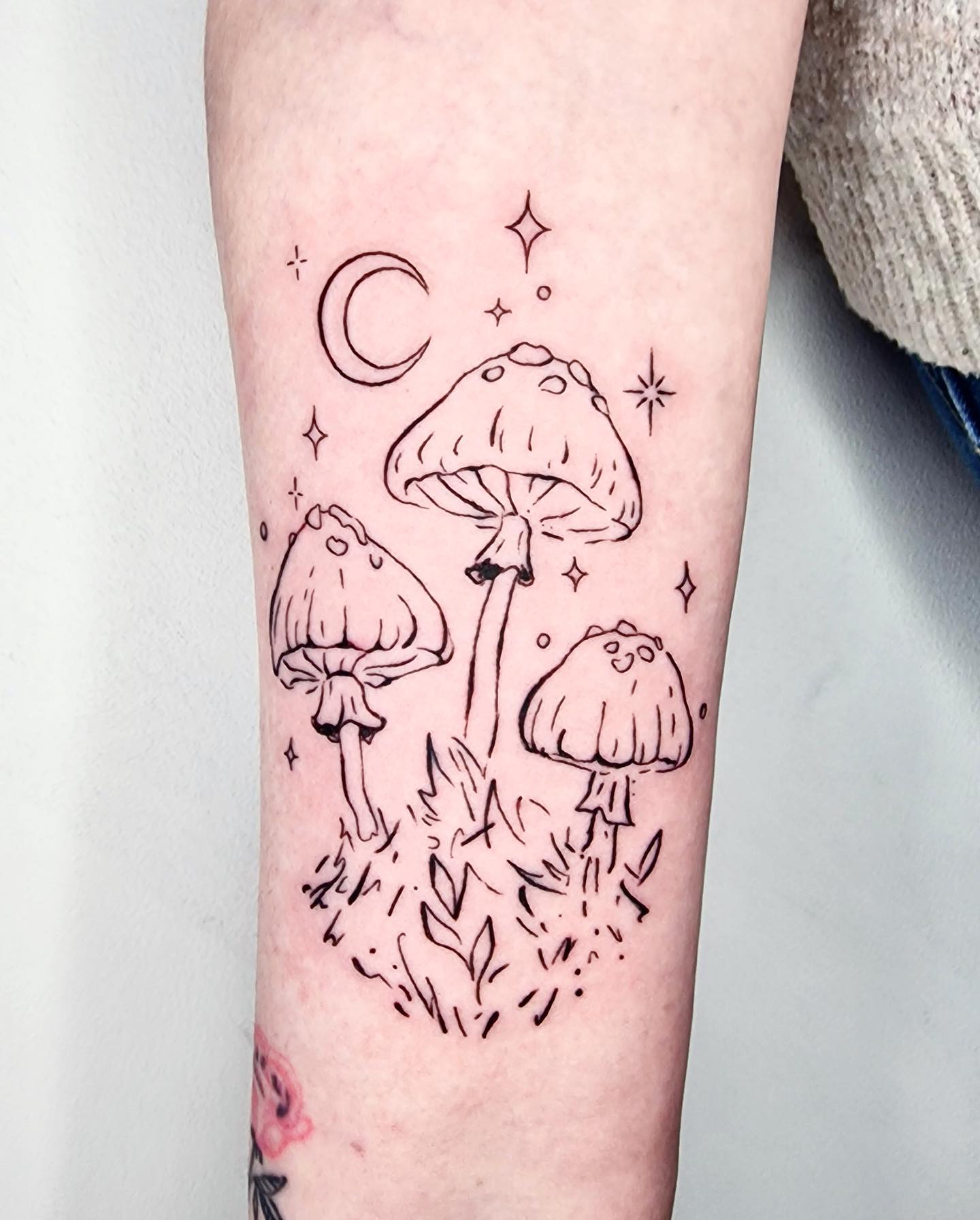 Hongos Tatuaje brujo
