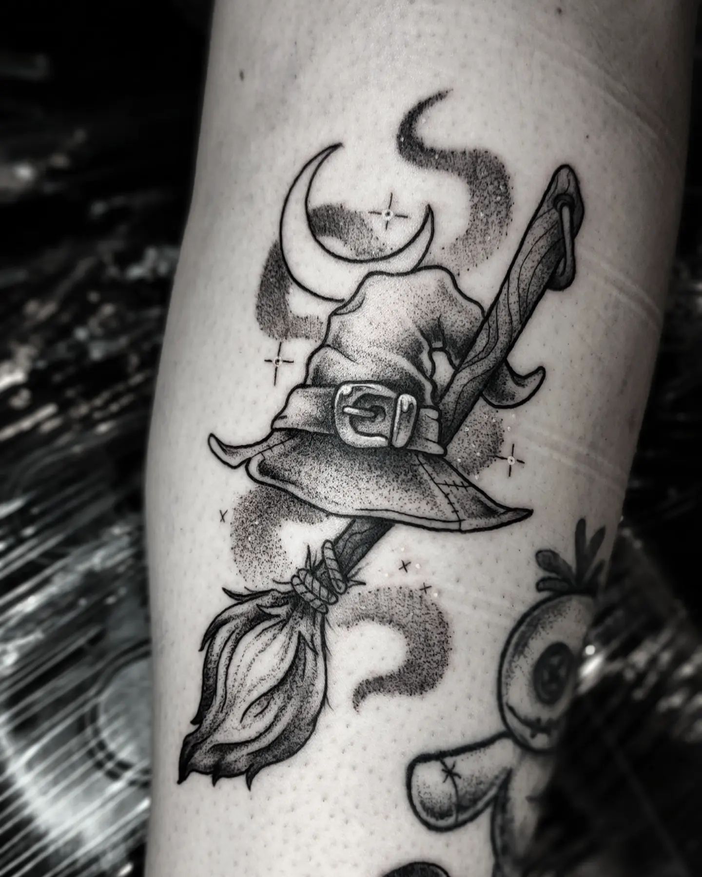Sombrero Bruja Tatuaje