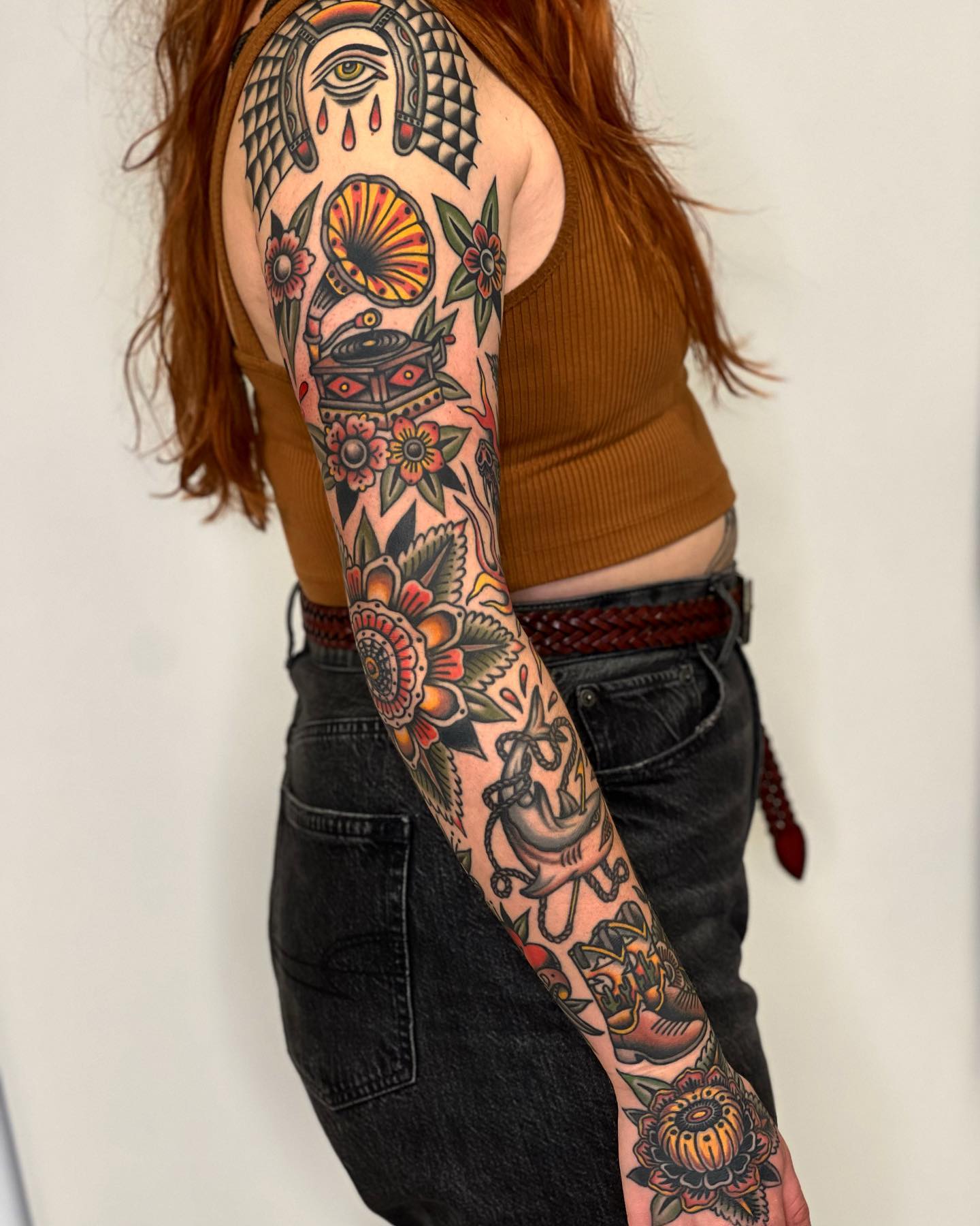Tatuaje Artístico de Patchwork