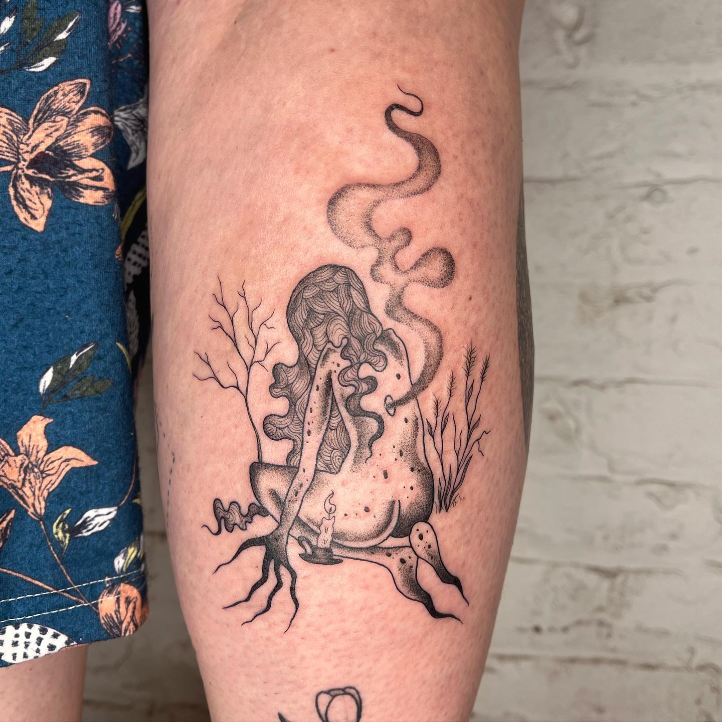 Tatuaje de Bruja, Bruja Aterradora.