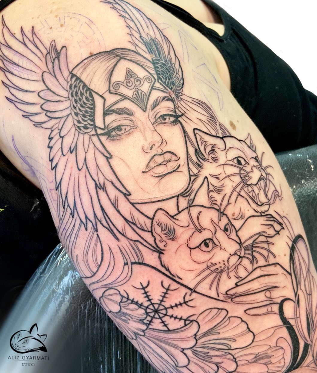 Tatuaje de Kratos