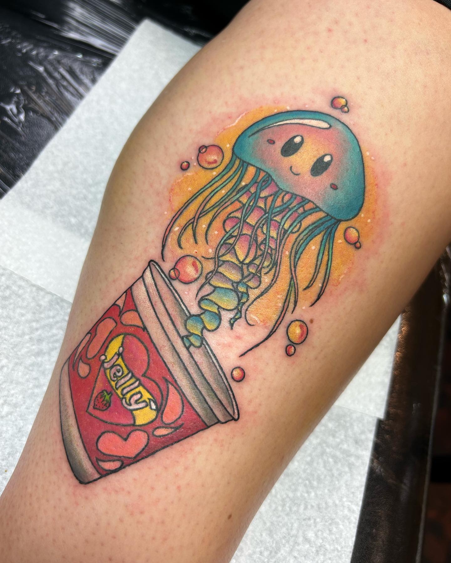 Tatuaje de Medusa Divertida