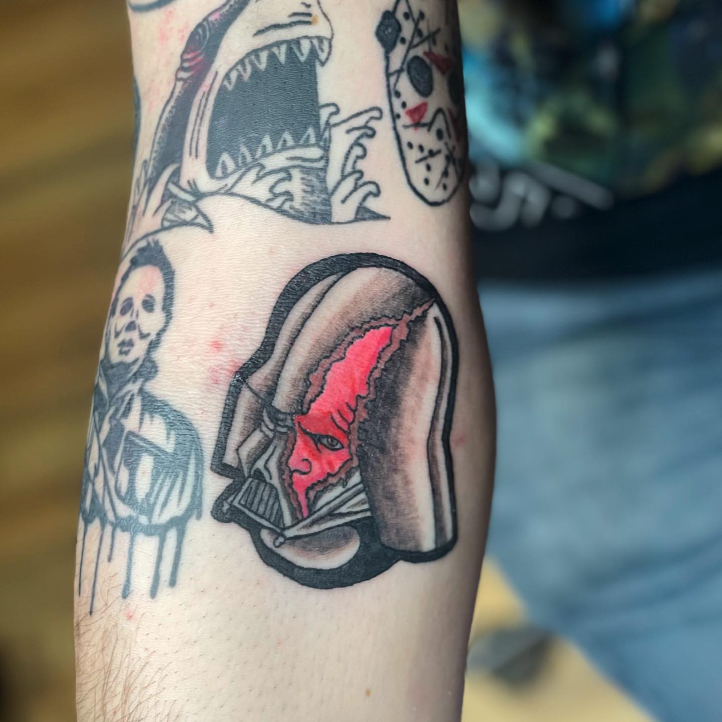 Tatuaje de Patchwork de Darth Vader
