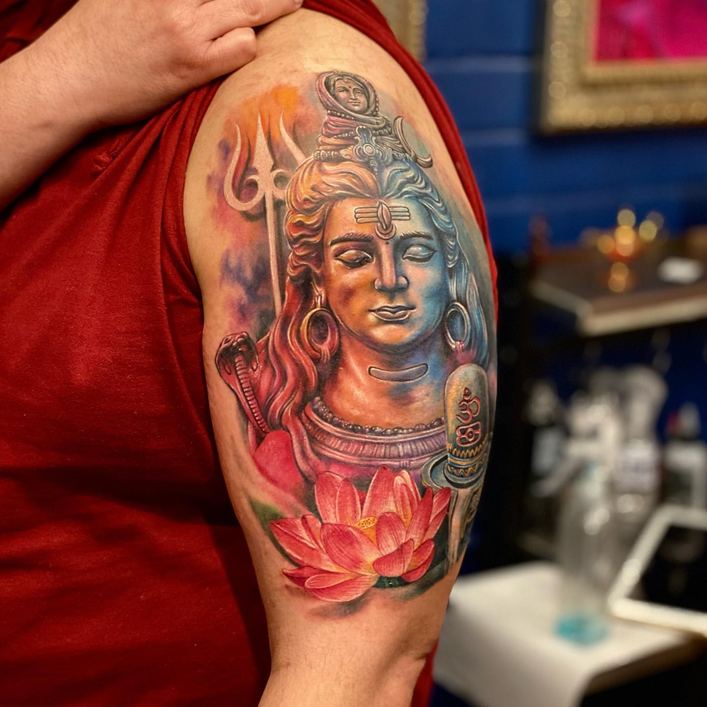 Tatuaje de Pegaso Colorido