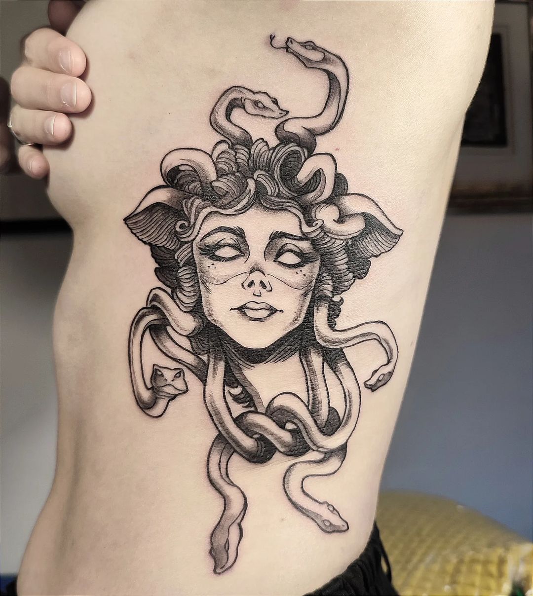 Tatuaje Simurgh de la Mitología Persa