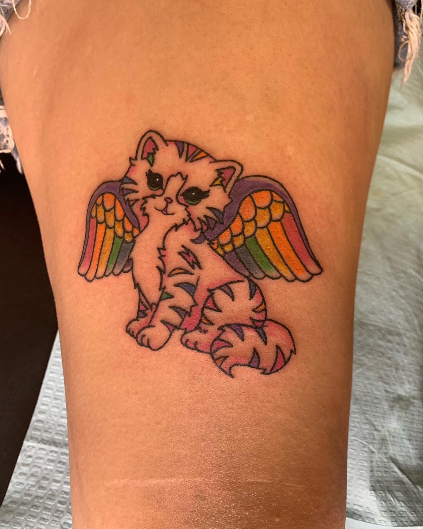Tatuaje de Ala de Gato