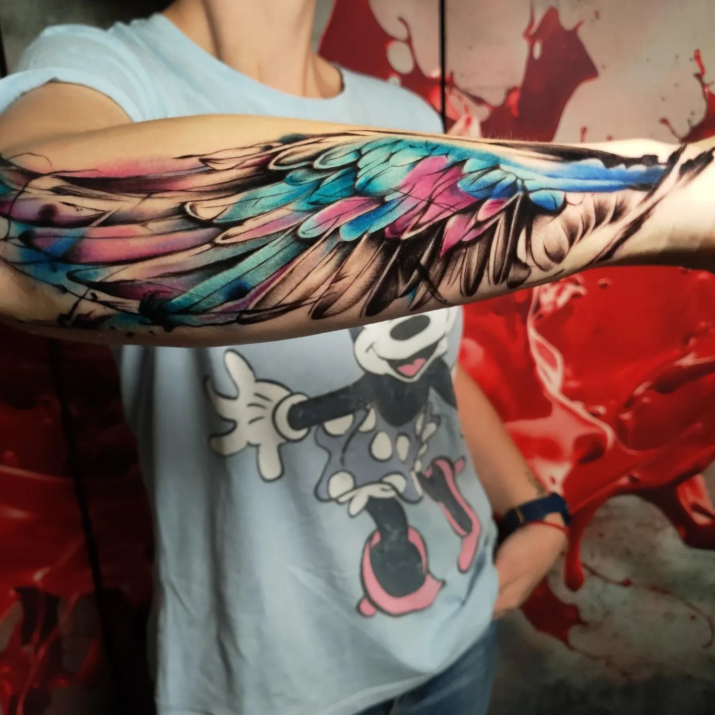 Tatuaje de Ala de Pastel