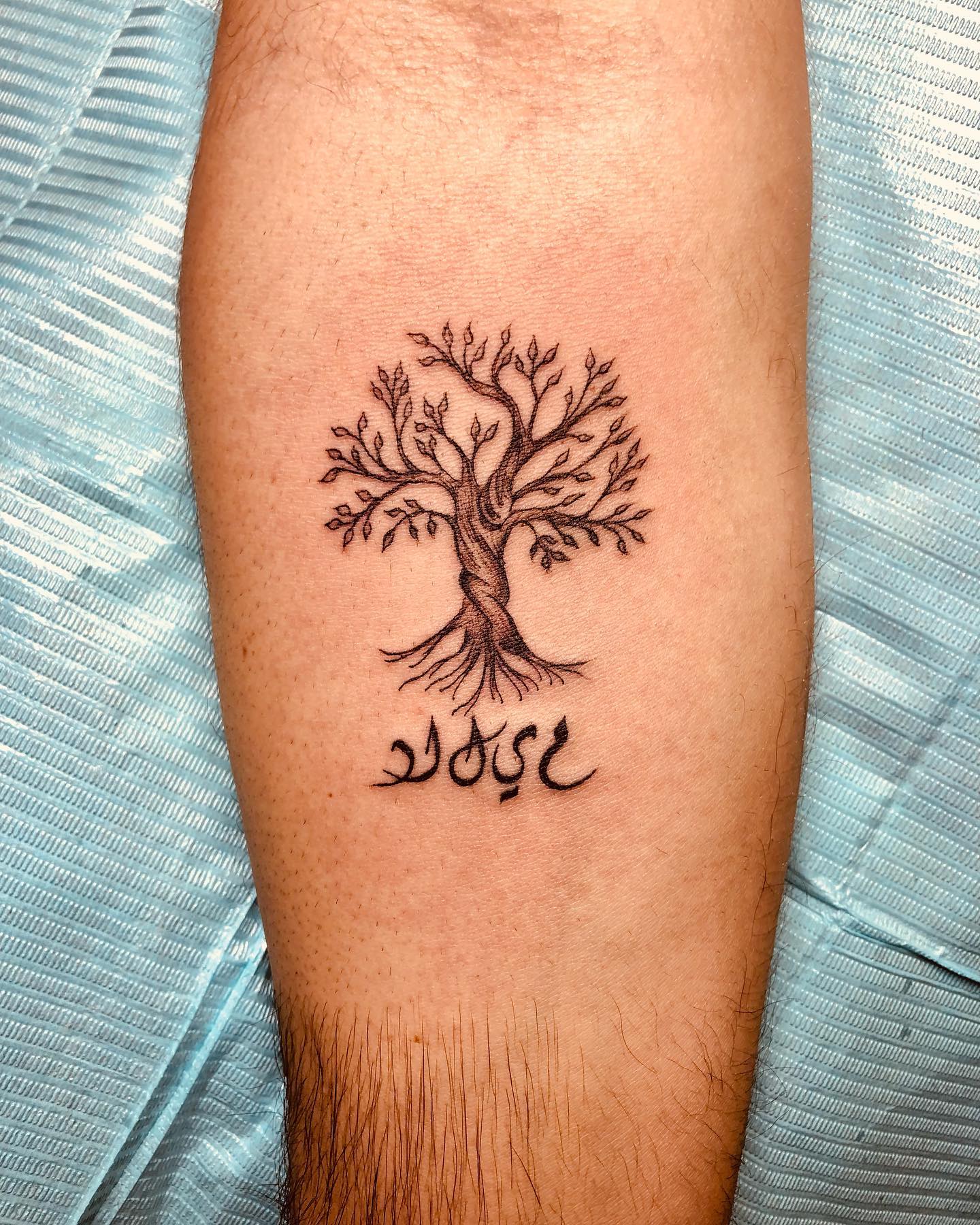 Tatuaje de Árbol Árabe