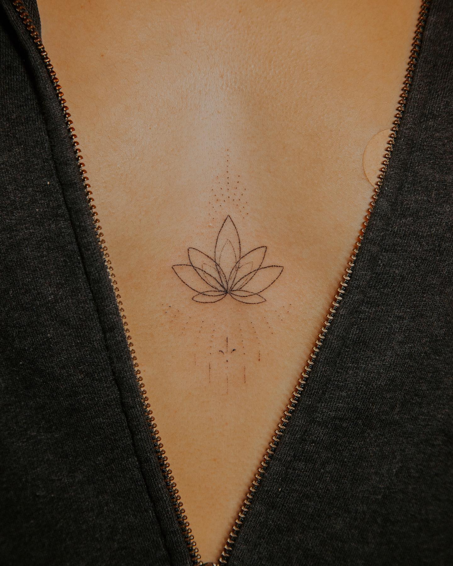 Tatuaje de flor de loto