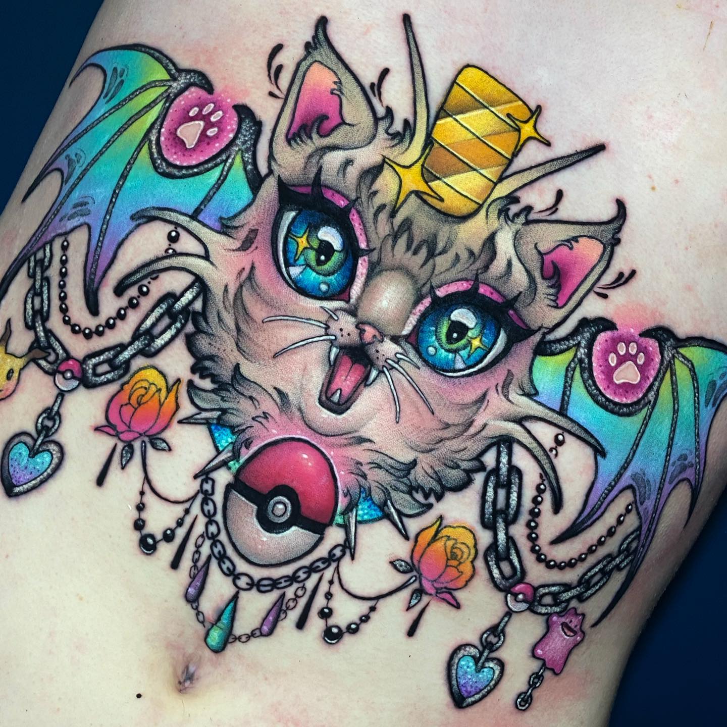 Tatuaje de gato