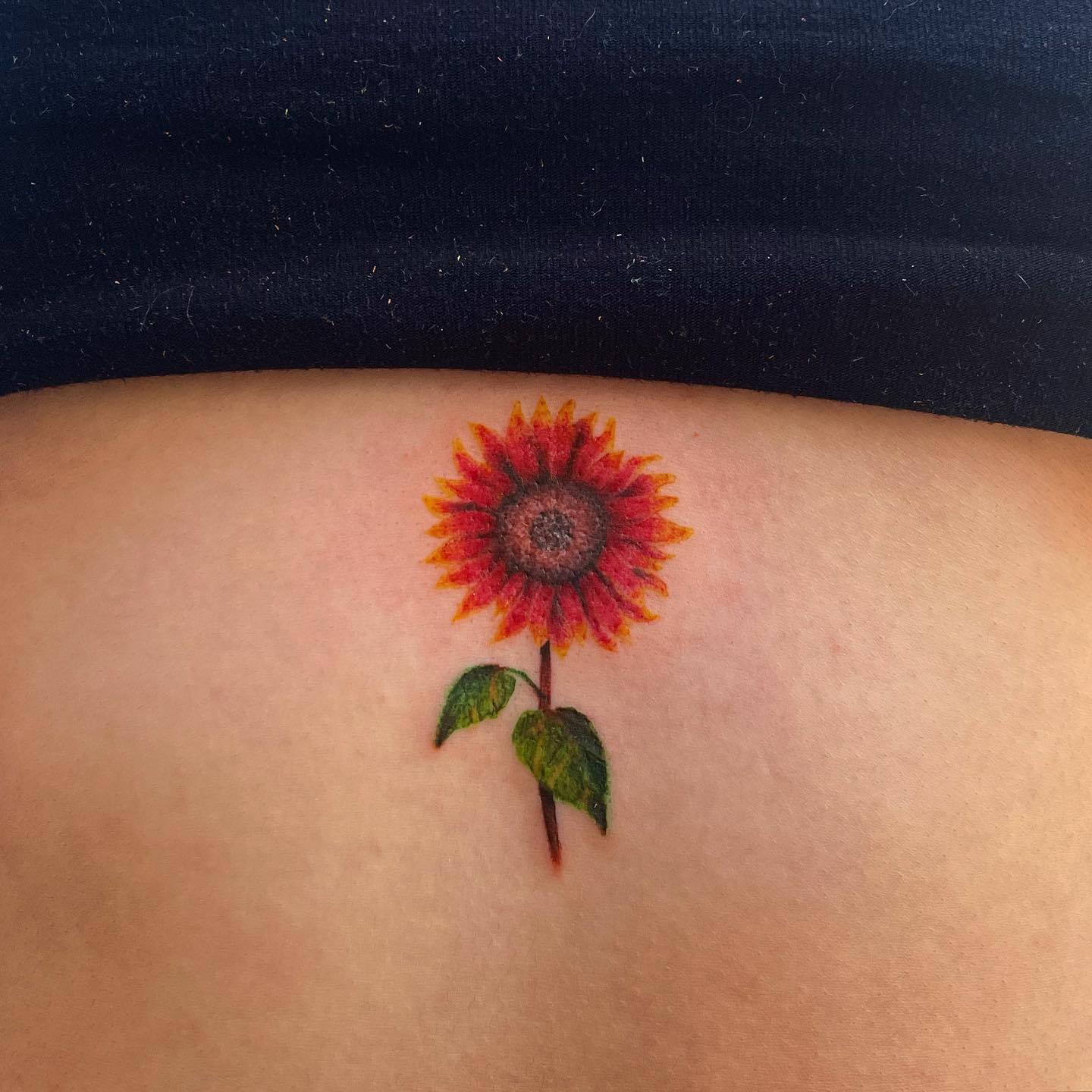 Tatuaje de girasol