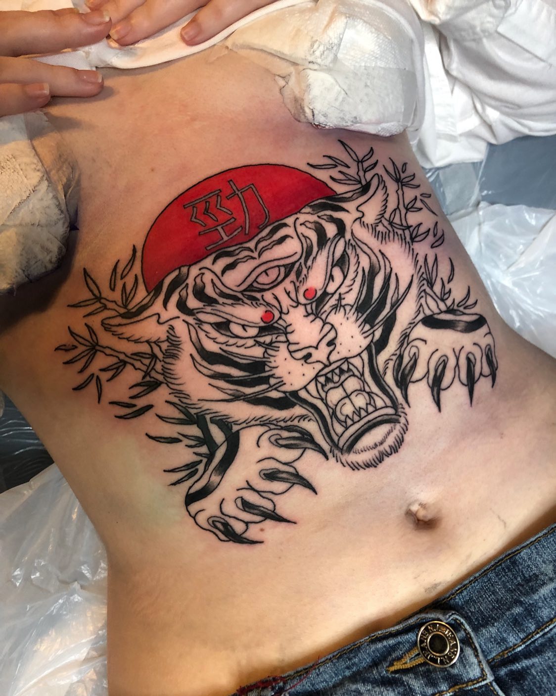 Tatuaje de tigre