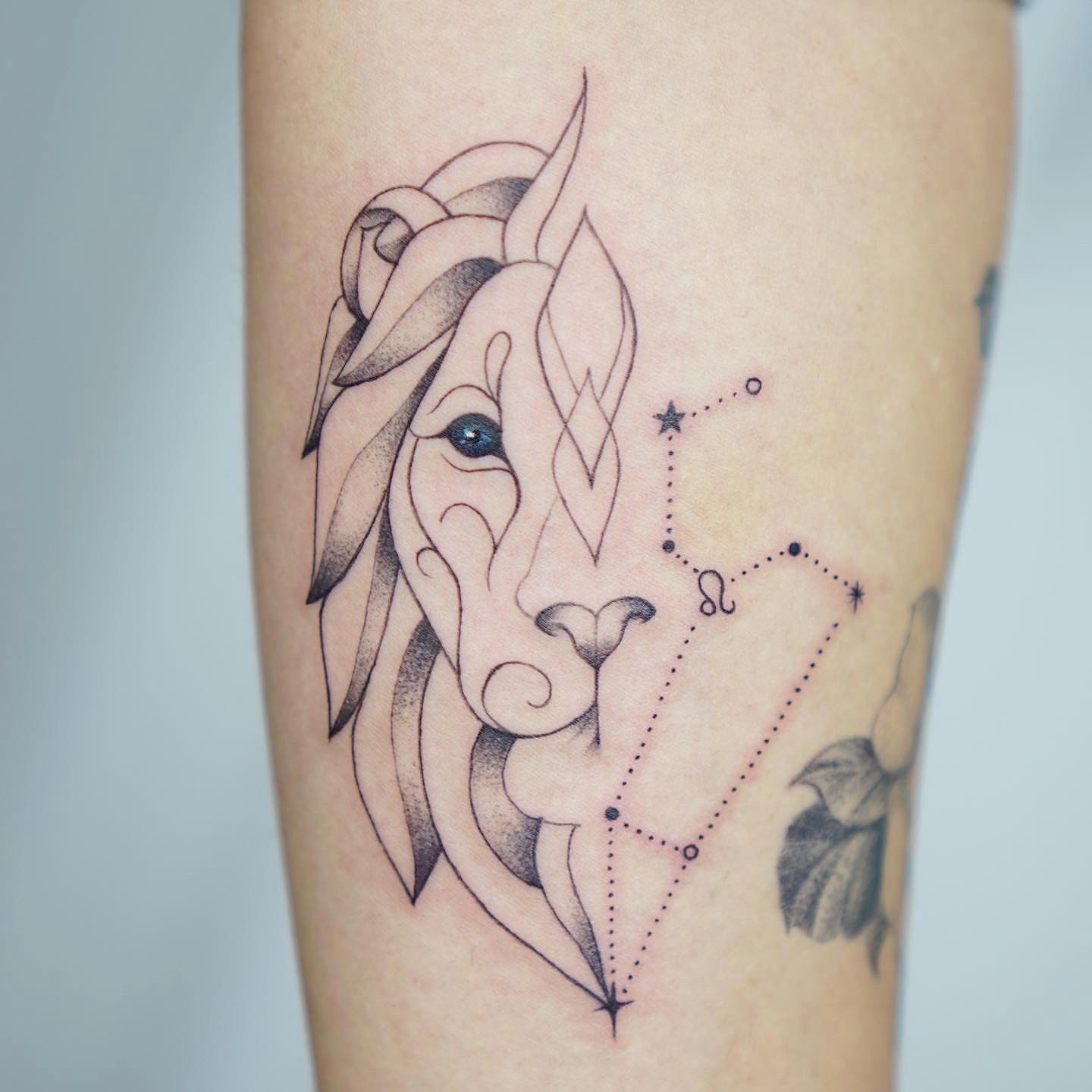 Tatuaje Hermoso de Leo.