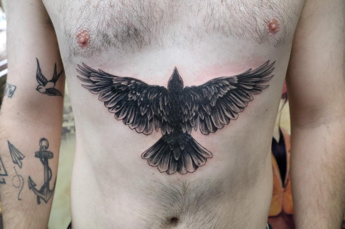 Tatuajes de ala de pájaro