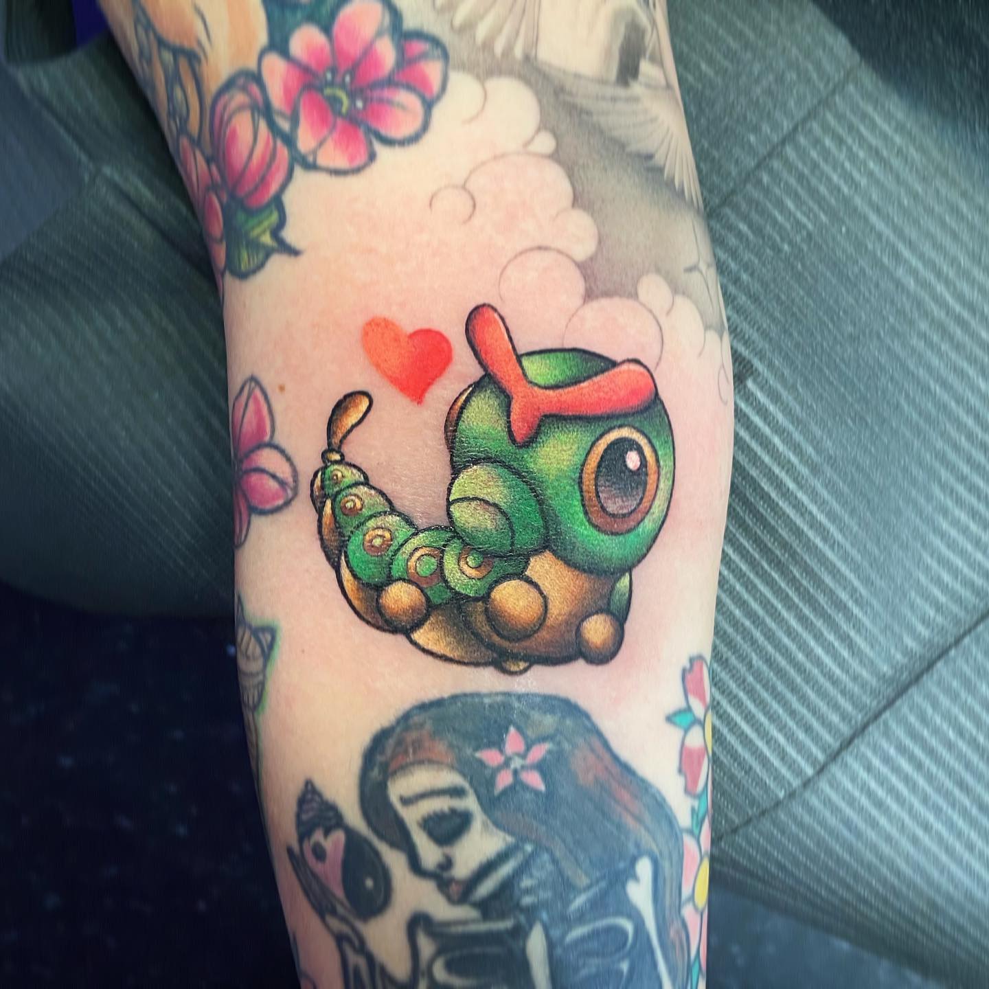 Caterpie Tatuaje